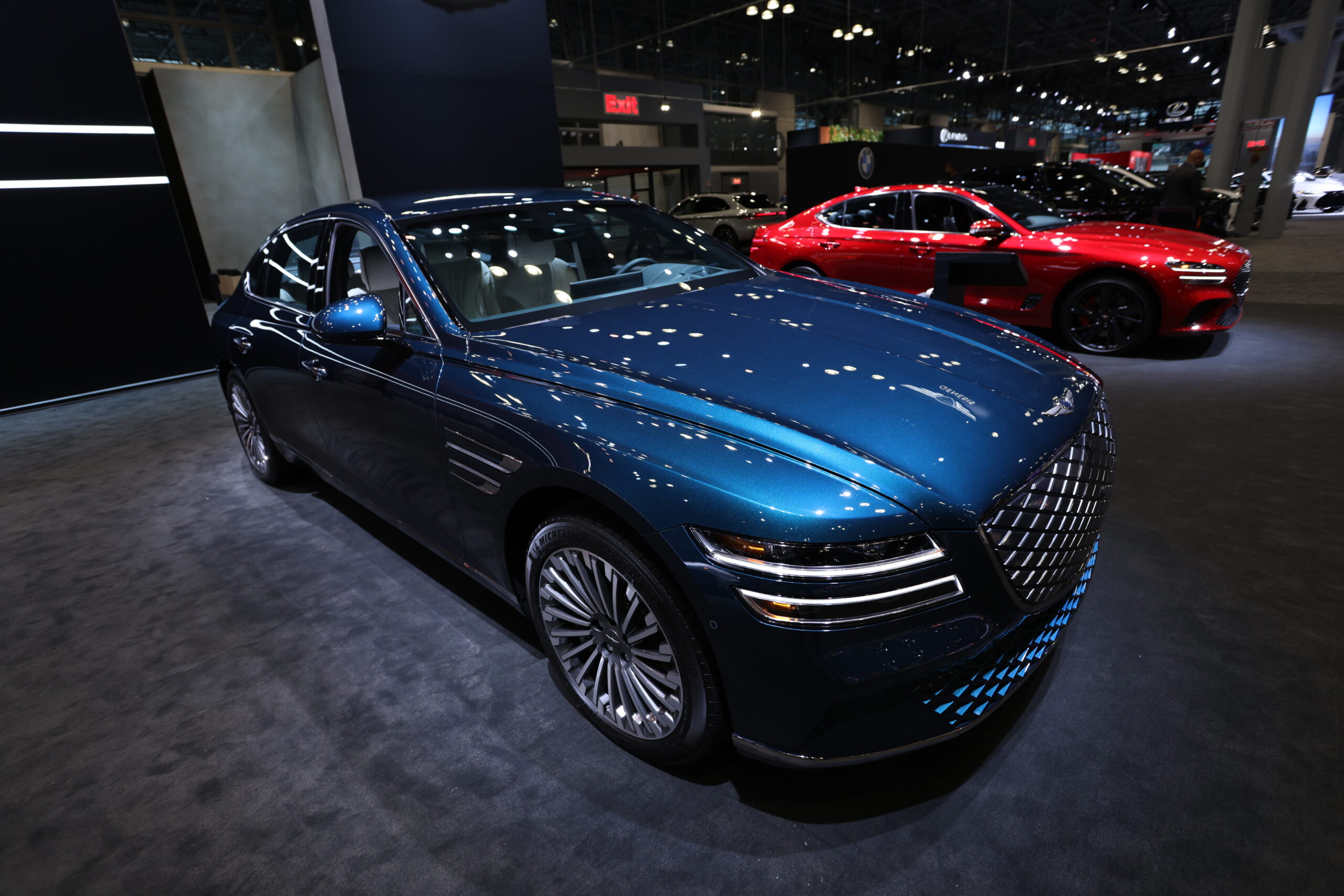 Genesis GV80 Coupe Concept Debuts Sleek Shape At New York Auto Show