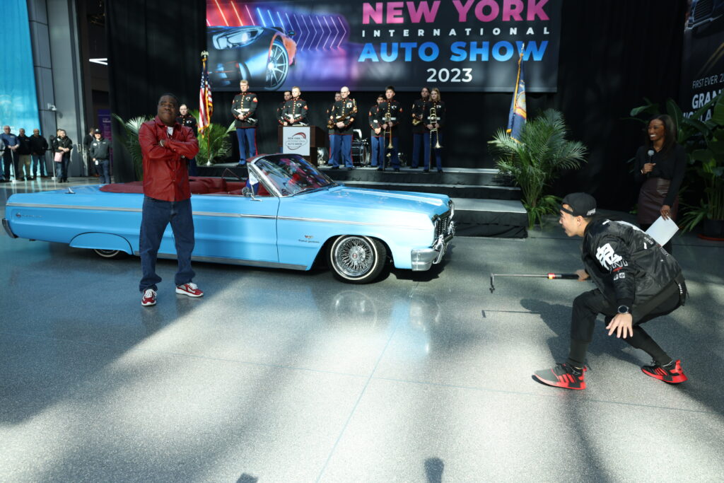 Drex Lee at The New York Auto Show