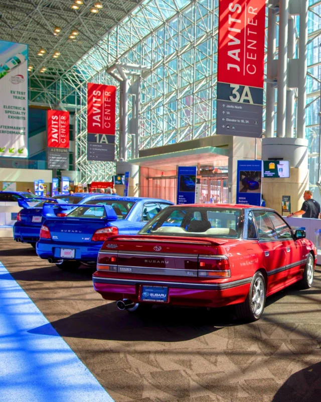 🏁 Subaru fans, adrenaline chasers, and speed lovers — this is your moment. 🚗💨 Get up close with the 𝐁𝐨𝐫𝐧 𝐭𝐨 𝐑𝐚𝐥𝐥𝐲 𝐒𝐮𝐛𝐚𝐫𝐮 𝐂𝐨𝐥𝐥𝐞𝐜𝐭𝐢𝐨𝐧 at the #NYIAS — featuring Subaru’s most powerful STI ever, the 2019 WRX STI S209, plus the iconic Subaru 360, the very first Subaru ever made! 

📍 Javits Center, NYC
📅 Now thru April 27