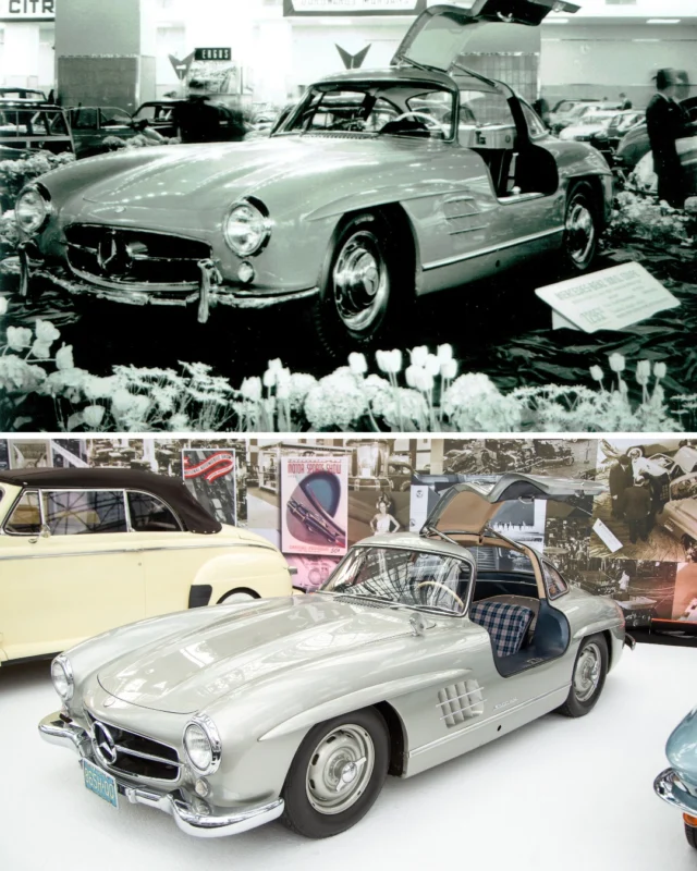 #TBT to 1954, when the iconic Mercedes-Benz 300 SL Gullwing made its debut right here in New York. ✨ At the 2025 #NYIAS, it returned to the spotlight to help us celebrate 125 years of automotive innovation.⁠
⁠
Original price tag: $6,820
Current value: $1.4 million 

A true classic—then and now.

#NYIAS #NYAutoShow