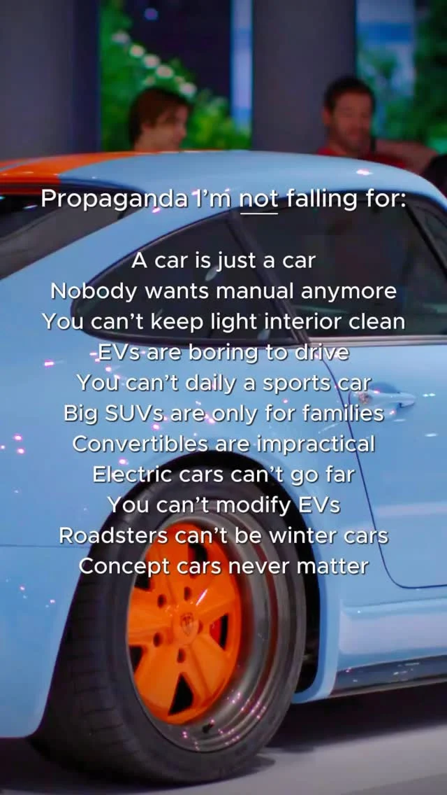 Things they told us about cars… and we’re not buying it 🙅‍♂️