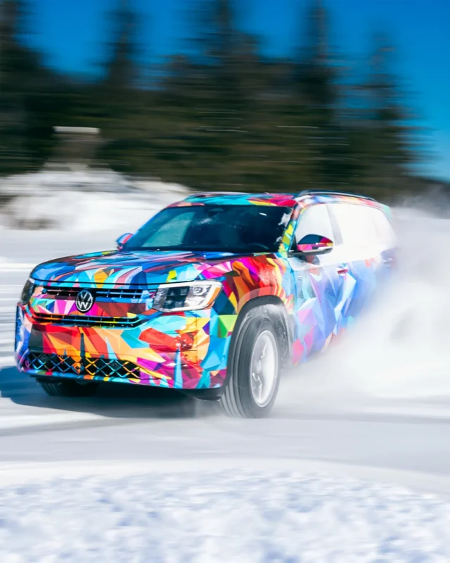 After carving through snow and ice, the All-New, Second-Generation @volkswagen Atlas is drifting into the spotlight. ❄️

Stay tuned, more big reveals are coming your way this weekend 👀
📅 April 3–12, 2026
🎟️ Tickets at link in bio