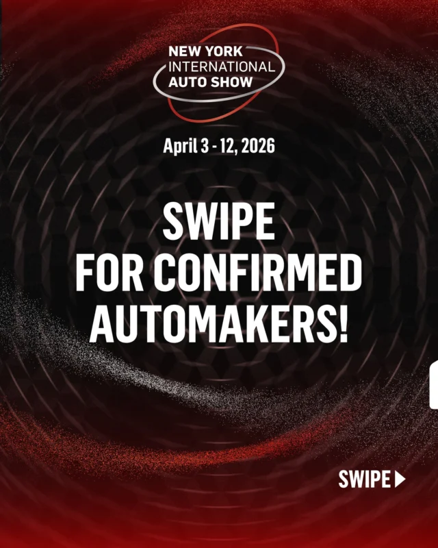 🚗 More automakers have joined the lineup! Who are you most excited to see? 👀

The show floor is filling up fast… Get your tickets now!
📅 April 3–12, 2026
🎟️ Tickets at link in bio